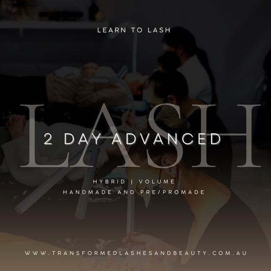Transformed Lashes Academy Lashes 2 day advanced course