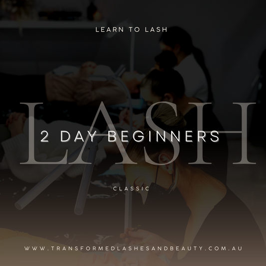 Transformed Lashes Academy Lashes 2 day beginner course